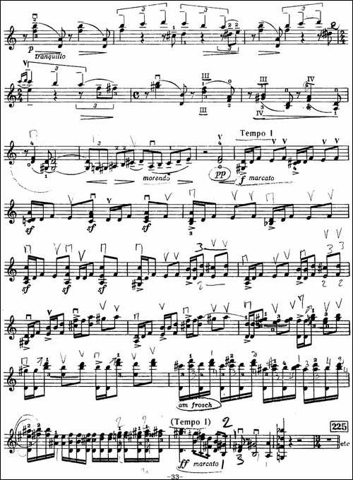 小提琴协奏曲-A.David-Oistrakh-提琴谱