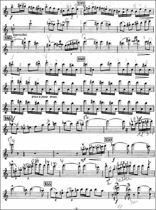 小提琴协奏曲-A.David-Oistrakh-提琴谱