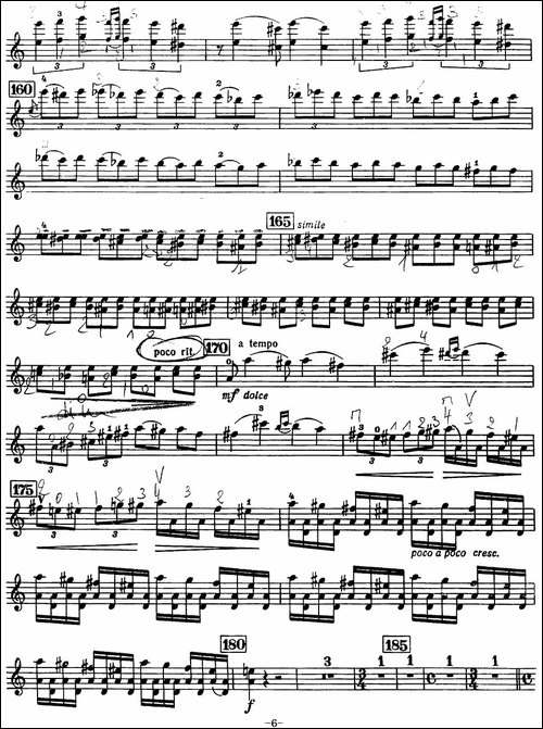 小提琴协奏曲-A.David-Oistrakh-提琴谱