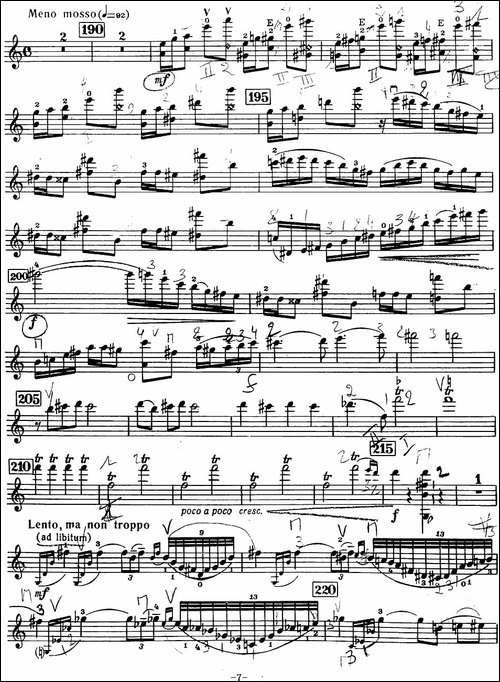 小提琴协奏曲-A.David-Oistrakh-提琴谱