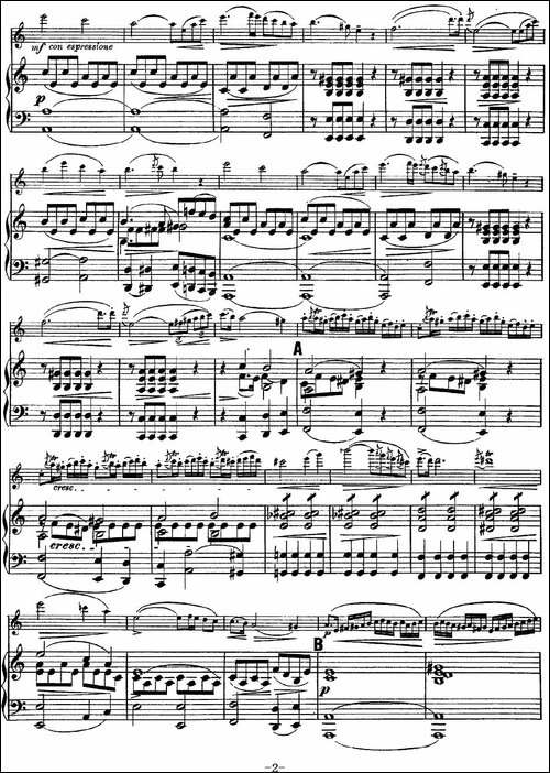 Rode-Concerto-No.7-in-A-Major-小提琴+钢琴伴奏-提琴谱