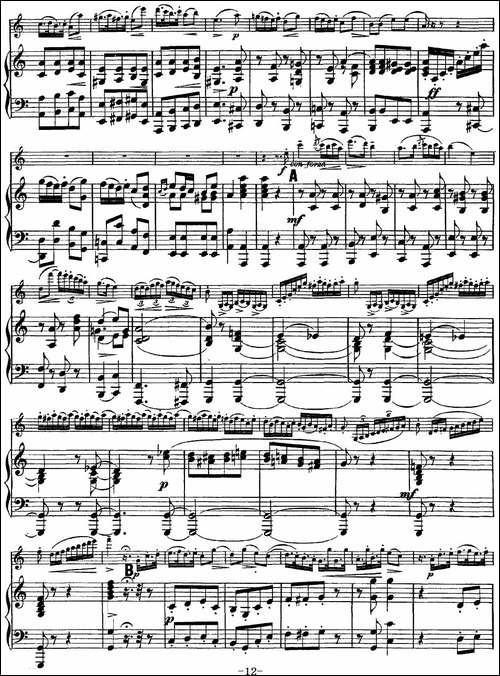 Rode-Concerto-No.7-in-A-Major-小提琴+钢琴伴奏-提琴谱