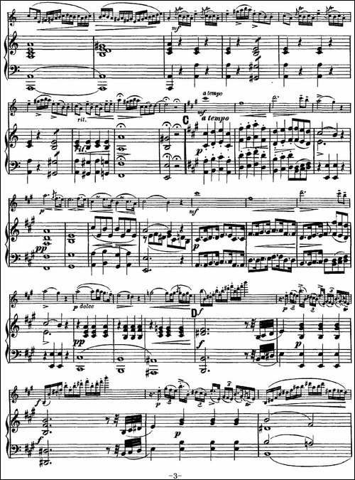 Rode-Concerto-No.7-in-A-Major-小提琴+钢琴伴奏-提琴谱