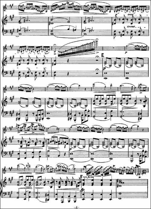 Rode-Concerto-No.7-in-A-Major-小提琴+钢琴伴奏-提琴谱