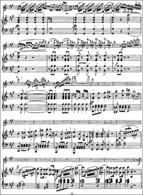 Rode-Concerto-No.7-in-A-Major-小提琴+钢琴伴奏-提琴谱