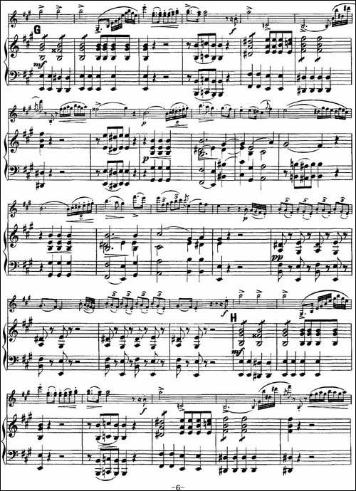 Rode-Concerto-No.7-in-A-Major-小提琴+钢琴伴奏-提琴谱