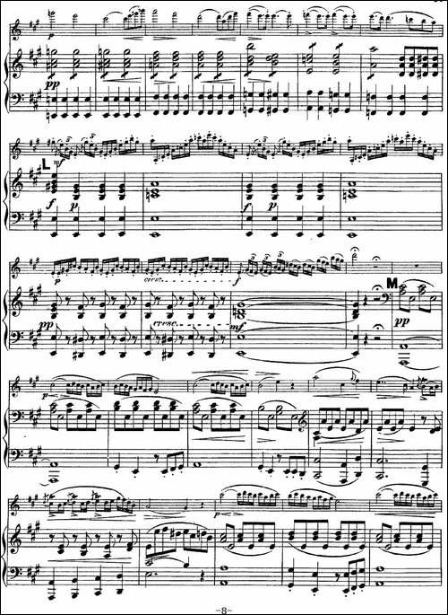 Rode-Concerto-No.7-in-A-Major-小提琴+钢琴伴奏-提琴谱