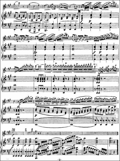 Rode-Concerto-No.7-in-A-Major-小提琴+钢琴伴奏-提琴谱