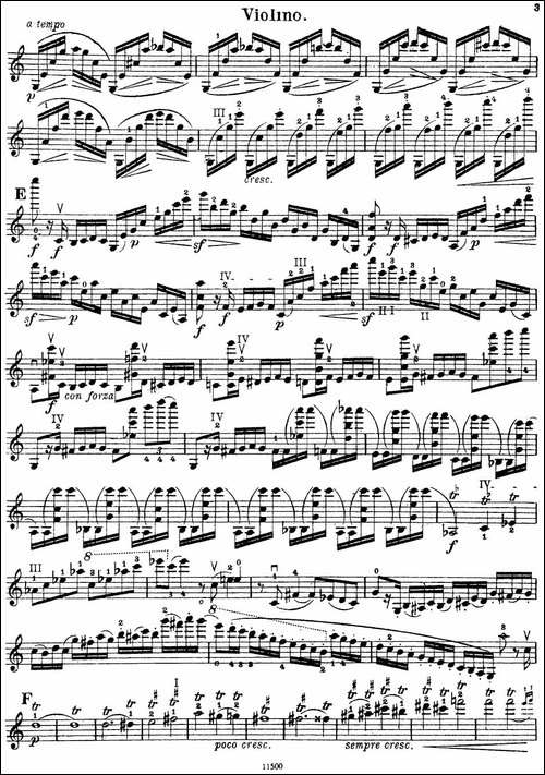 Violin-Concerto-in-A-minor-No.5-Op.37-提琴谱