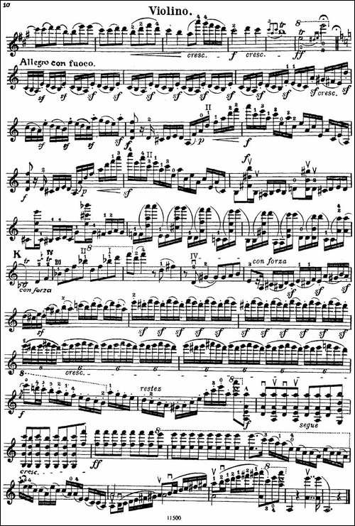 Violin-Concerto-in-A-minor-No.5-Op.37-提琴谱