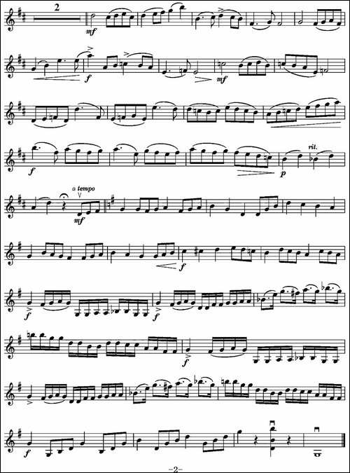 KONZERT-G-dur-Oskar-Rieding-Op.34-提琴谱