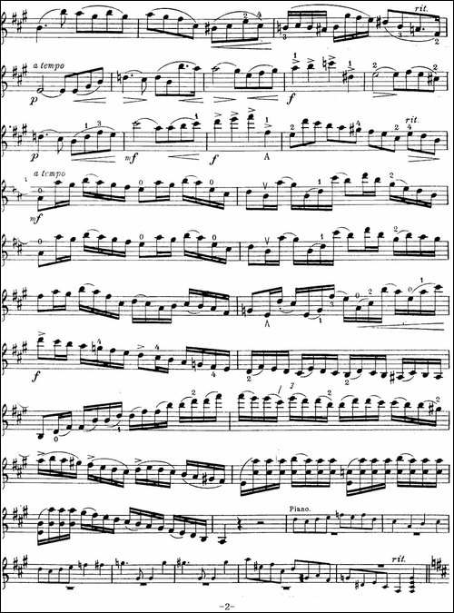 Concertino-O.-Rieding,Op.25-提琴谱