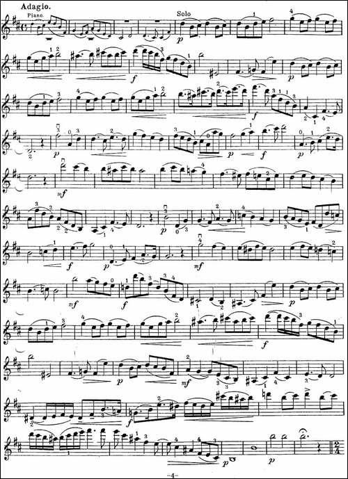 Concertino-O.-Rieding,Op.25-提琴谱