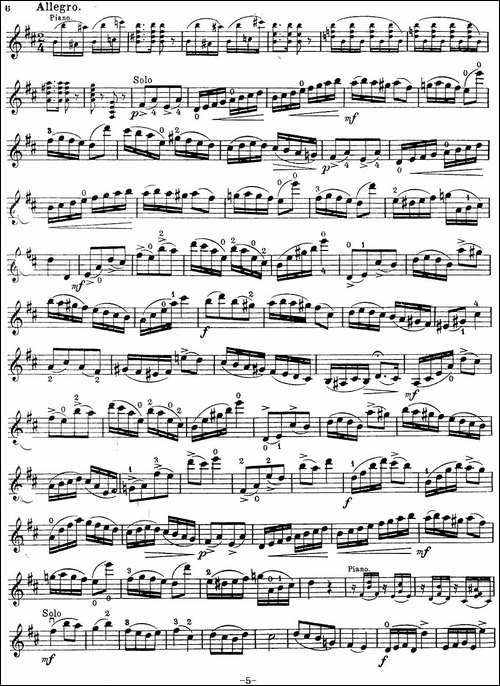 Concertino-O.-Rieding,Op.25-提琴谱