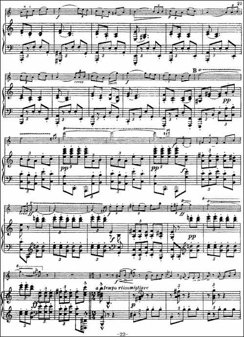 Symphonie-EspagnoleOp.21，No.3-西班牙交响曲-小提琴+钢琴伴奏-提琴谱