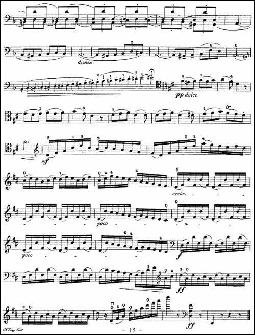 J.-Haydn-Concerto-in-D-Major-海顿D大调大提琴协奏曲-[大提琴谱]-提琴谱