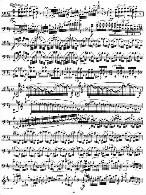 J.-Haydn-Concerto-in-D-Major-海顿D大调大提琴协奏曲-[大提琴谱]-提琴谱
