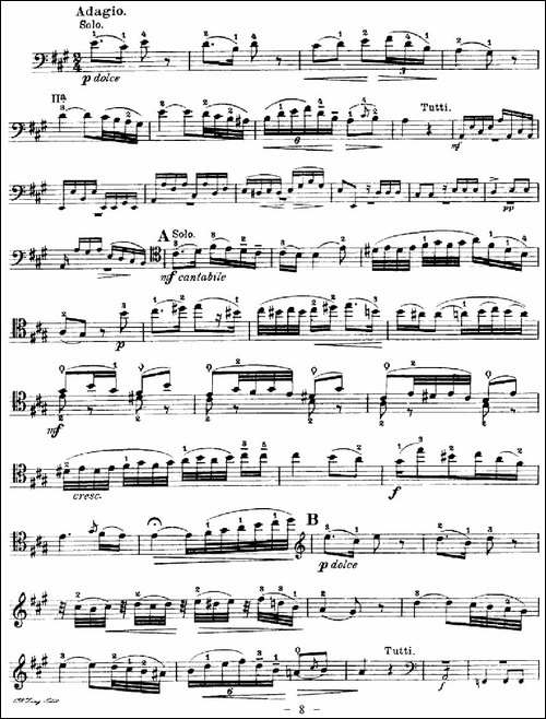 J.-Haydn-Concerto-in-D-Major-海顿D大调大提琴协奏曲-[大提琴谱]-提琴谱