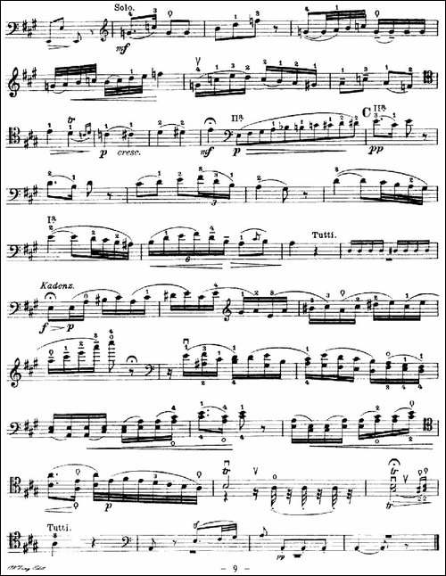 J.-Haydn-Concerto-in-D-Major-海顿D大调大提琴协奏曲-[大提琴谱]-提琴谱