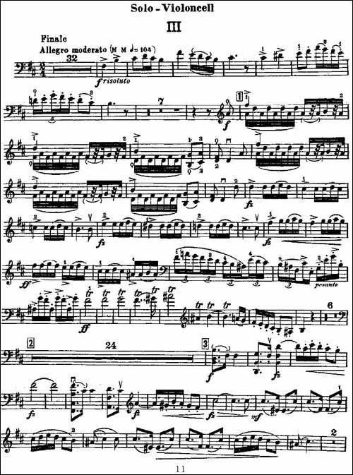 Dvorak---Cello-Concerto-德沃夏克-大提琴协奏曲-[大提琴谱]-提琴谱