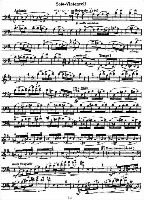 Dvorak---Cello-Concerto-德沃夏克-大提琴协奏曲-[大提琴谱]-提琴谱