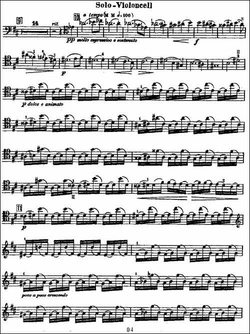 Dvorak---Cello-Concerto-德沃夏克-大提琴协奏曲-[大提琴谱]-提琴谱