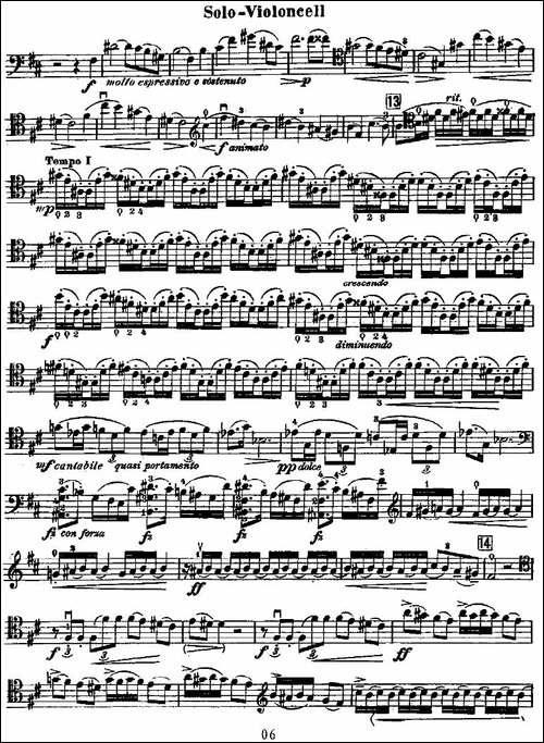 Dvorak---Cello-Concerto-德沃夏克-大提琴协奏曲-[大提琴谱]-提琴谱