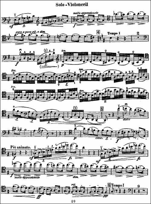 Dvorak---Cello-Concerto-德沃夏克-大提琴协奏曲-[大提琴谱]-提琴谱