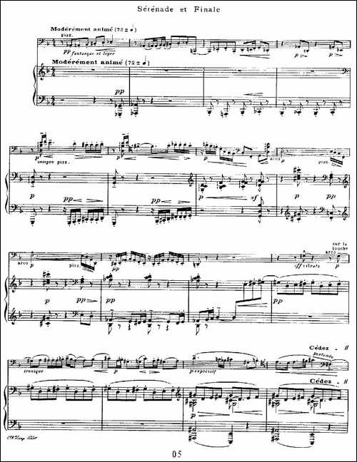 Sonata-大提琴奏鸣曲、大提琴+钢琴-提琴谱