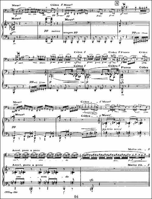 Sonata-大提琴奏鸣曲、大提琴+钢琴-提琴谱