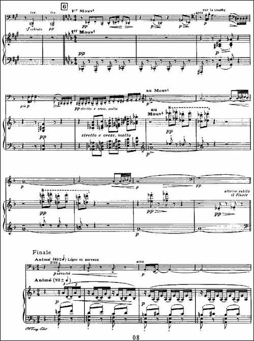 Sonata-大提琴奏鸣曲、大提琴+钢琴-提琴谱