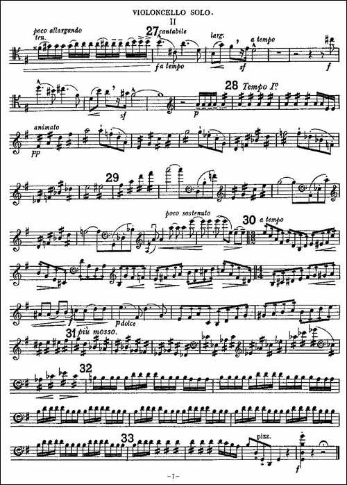 Edward-Elgar-Concerto-e-Minor-Op85-For-Cello-Cel-提琴谱