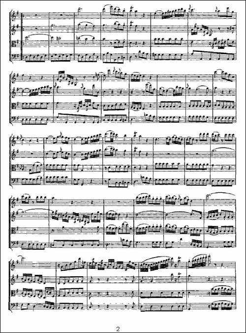 Quartet-No.-1-in-G-Major,-K.-80--G大调第一弦乐四重奏-提琴谱