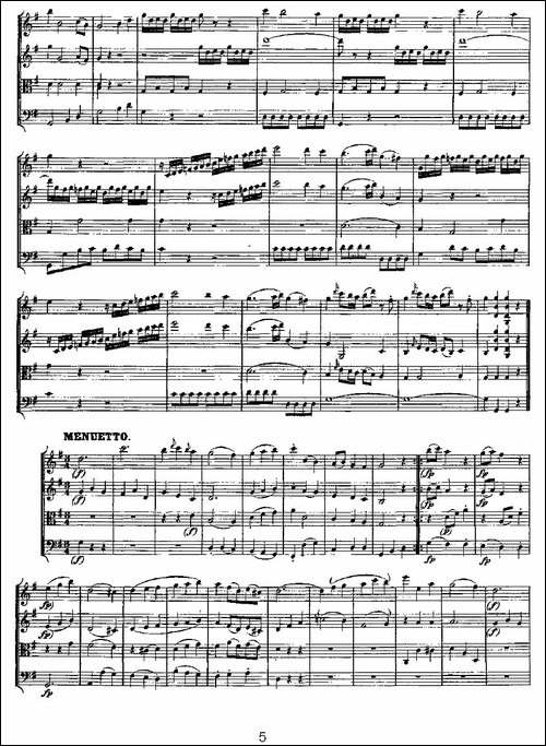 Quartet-No.-1-in-G-Major,-K.-80--G大调第一弦乐四重奏-提琴谱