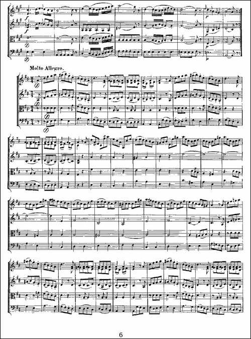 Quartet-No.-2-in-D-Major,-K.-155.-D大调第二弦乐四重奏-提琴谱