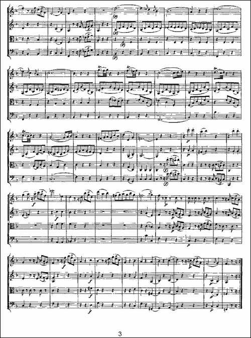 Quartet-No.-5-in-F-Major,-K.-158-F大调第五弦乐四重奏-提琴谱