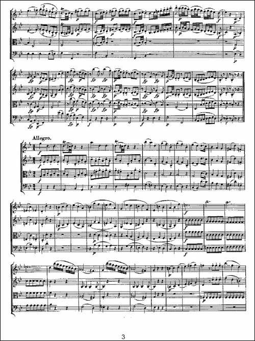 Quartet-No.-6-in-Bb-Major,-K.-159-降B大调第六弦乐四重奏-提琴谱