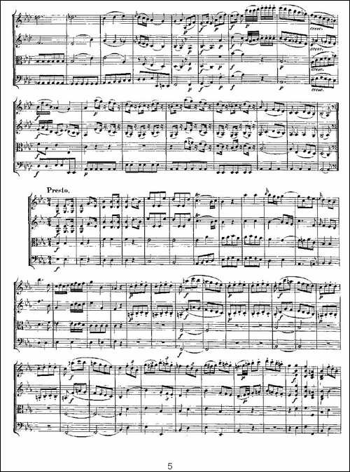 Quartet-No.-7-in-Eb-Major,-K.-160-降E大调第七弦乐四重奏-提琴谱