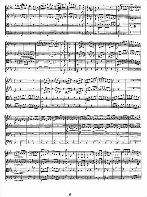 Quartet-No.-7-in-Eb-Major,-K.-160-降E大调第七弦乐四重奏-提琴谱