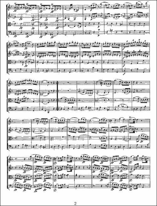 Quartet-No.-8-in-F-Major,-K.-168-F大调第八弦乐四重奏-提琴谱