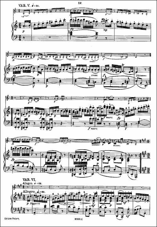 Mozart---Violin-Sonata-No.1,-KV.-305-第一小提琴奏鸣曲-提琴谱