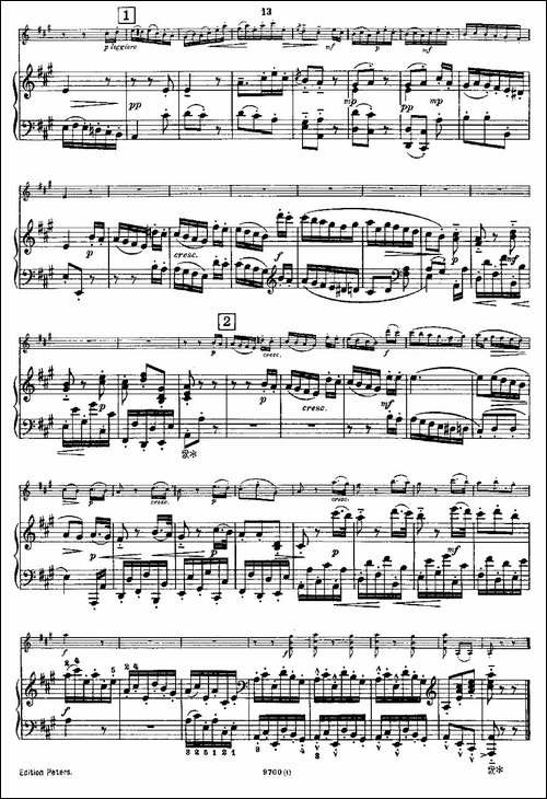 Mozart---Violin-Sonata-No.1,-KV.-305-第一小提琴奏鸣曲-提琴谱