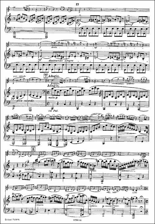 Mozart---Violin-Sonata-No.2,-KV.-303-第二小提琴奏鸣曲-提琴谱