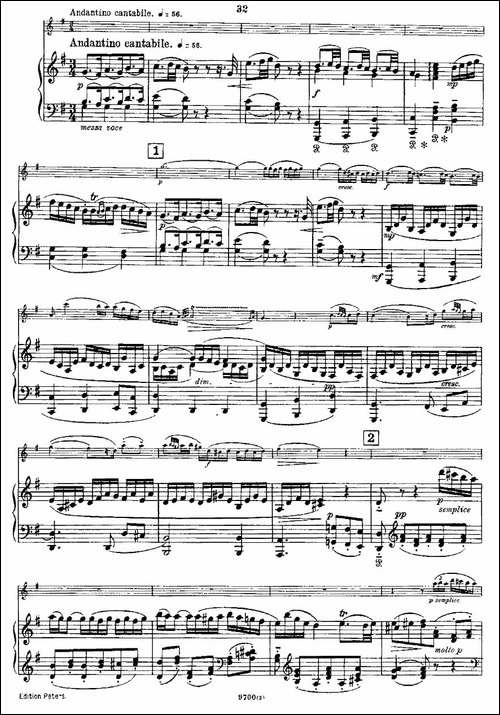 Mozart---Violin-Sonata-No.3,-KV.-306-第三小提琴奏鸣曲-提琴谱