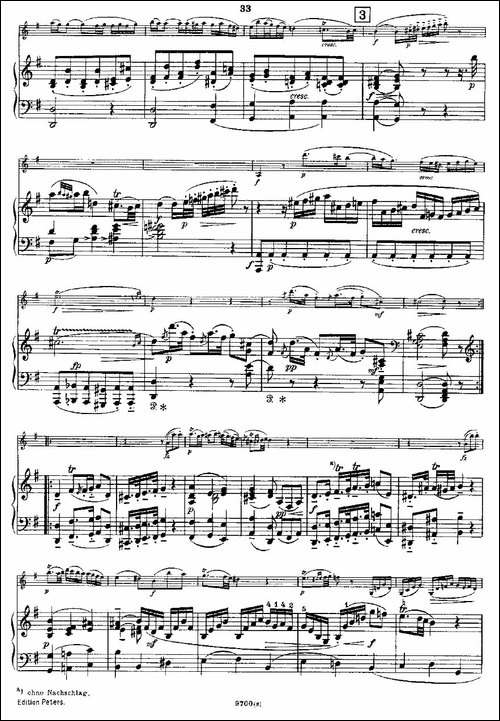 Mozart---Violin-Sonata-No.3,-KV.-306-第三小提琴奏鸣曲-提琴谱