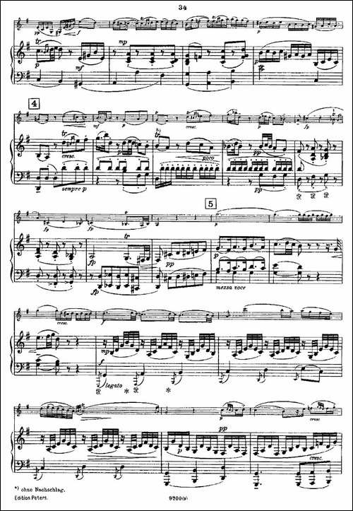 Mozart---Violin-Sonata-No.3,-KV.-306-第三小提琴奏鸣曲-提琴谱