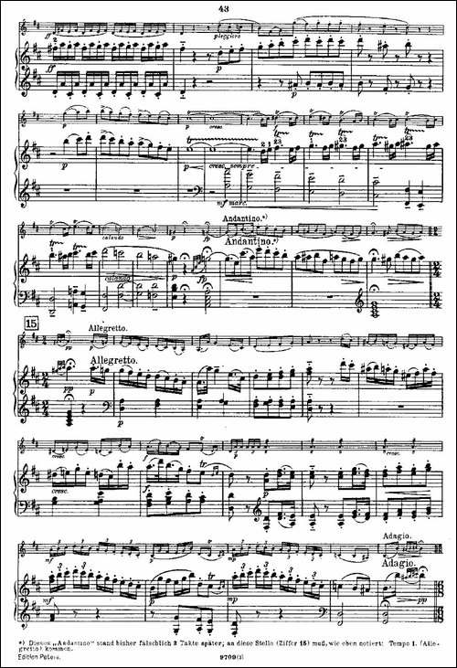 Mozart---Violin-Sonata-No.3,-KV.-306-第三小提琴奏鸣曲-提琴谱