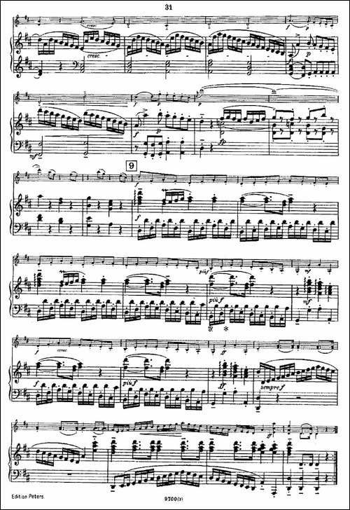 Mozart---Violin-Sonata-No.3,-KV.-306-第三小提琴奏鸣曲-提琴谱