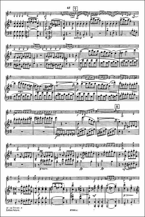 Mozart---Violin-Sonata-No.4,-KV.-304-第四小提琴奏鸣曲-提琴谱
