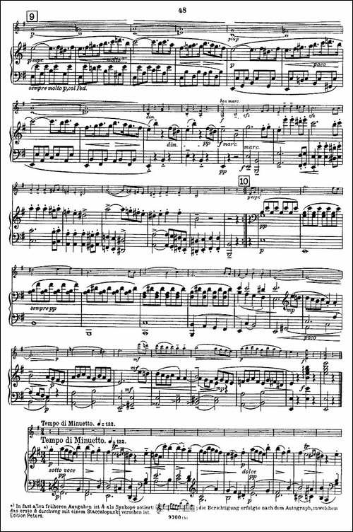 Mozart---Violin-Sonata-No.4,-KV.-304-第四小提琴奏鸣曲-提琴谱